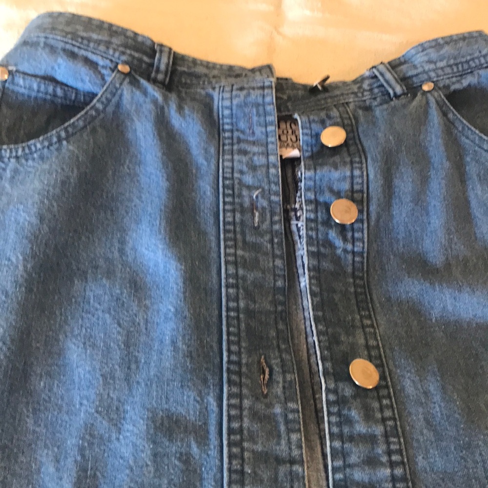 Jean skirt